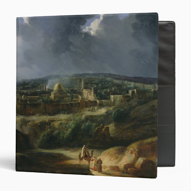 View of Jerusalem from the Valley of Jehoshaphat Binder (Front/Inside)