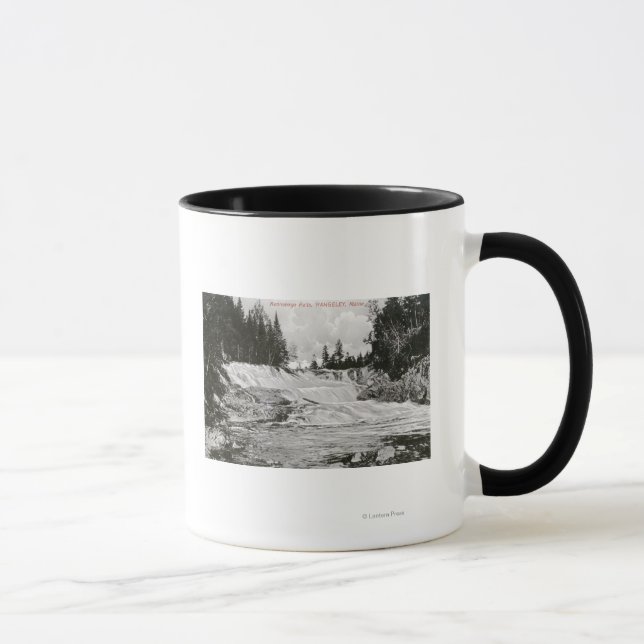 View of Kennebago Falls Mug (Right)