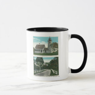 View of Lake Champlain Lighthouse Mug