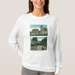 View of Lake Champlain Lighthouse T-Shirt