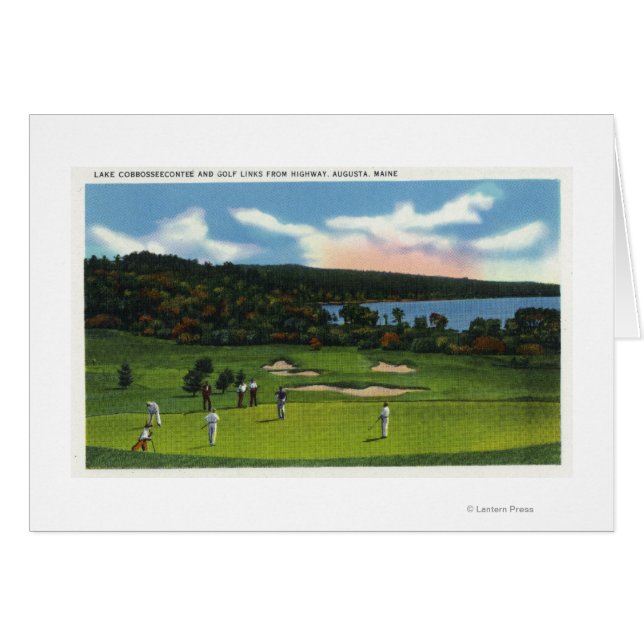 View of Lake Cobbosseecontee and Golf Links (Front Horizontal)