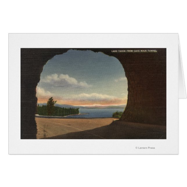 View of Lake from Cave Rock Tunnel (Front Horizontal)