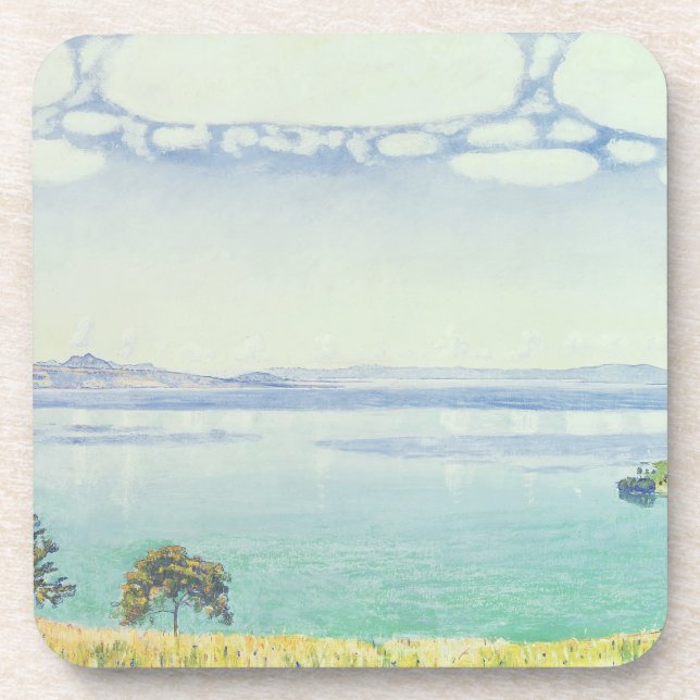 View of Lake Leman from Chexbres, 1905 Coaster (Front)