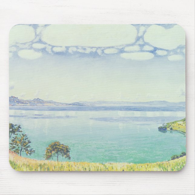 View of Lake Leman from Chexbres, 1905 Mouse Pad (Front)