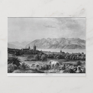 View of Lausanne Postcard