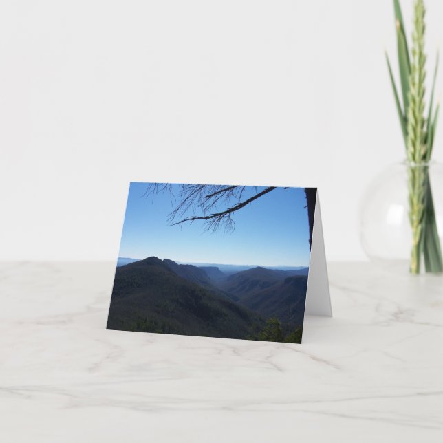 View of Linville Gorge Card (Front)