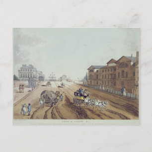 View of London, 1797 Postcard