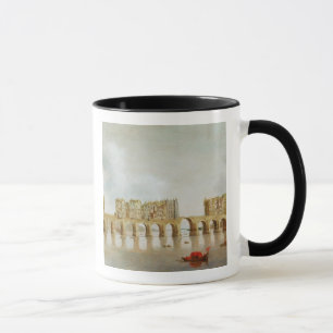 View of London Bridge, c.1632 (oil on panel) Mug