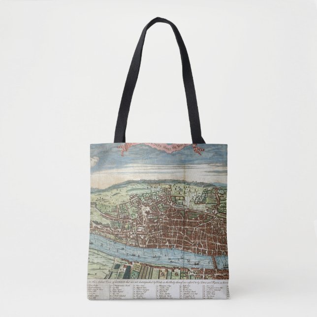 View of London, c.1560 Tote Bag (Front)