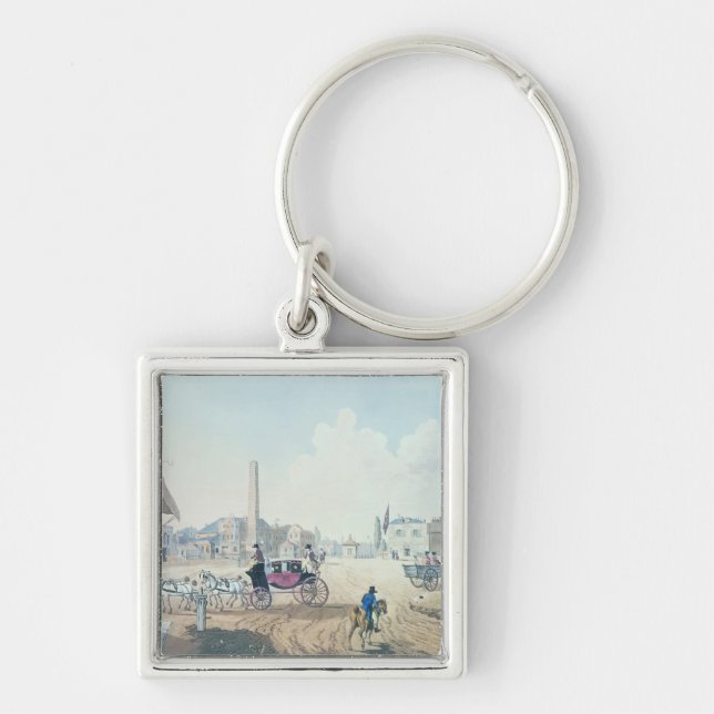 View of London Keychain (Front)