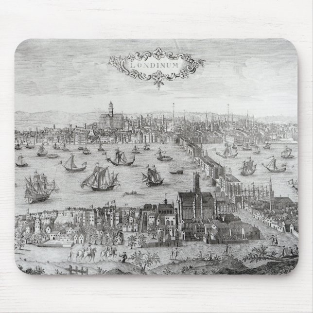 View of London Mouse Pad (Front)