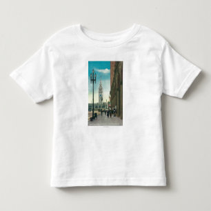 View of Lower Market St showing Ferry Tower Toddler T-shirt