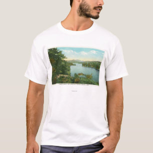 View of Lower Saranac Lake from Bluff Island T-Shirt