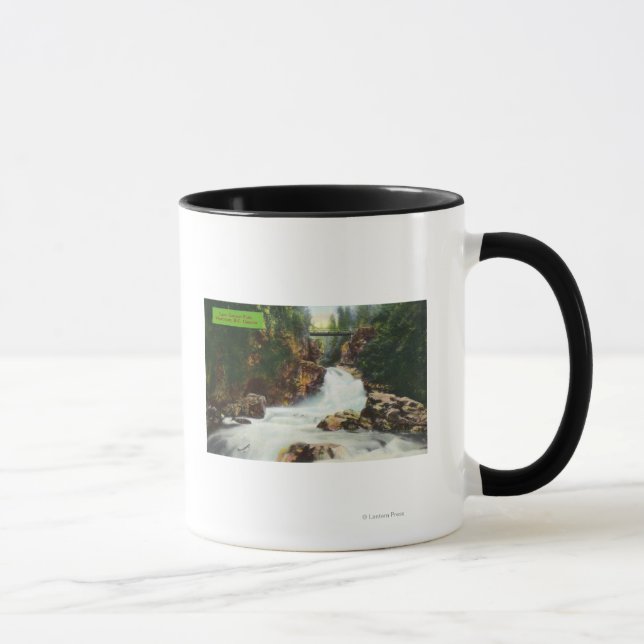 View of Lynn Canyon Falls Mug (Right)