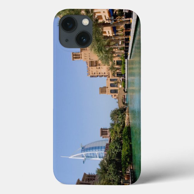 View Of Madinat Jumeirah, Dubai Case-Mate iPhone Case (Back)