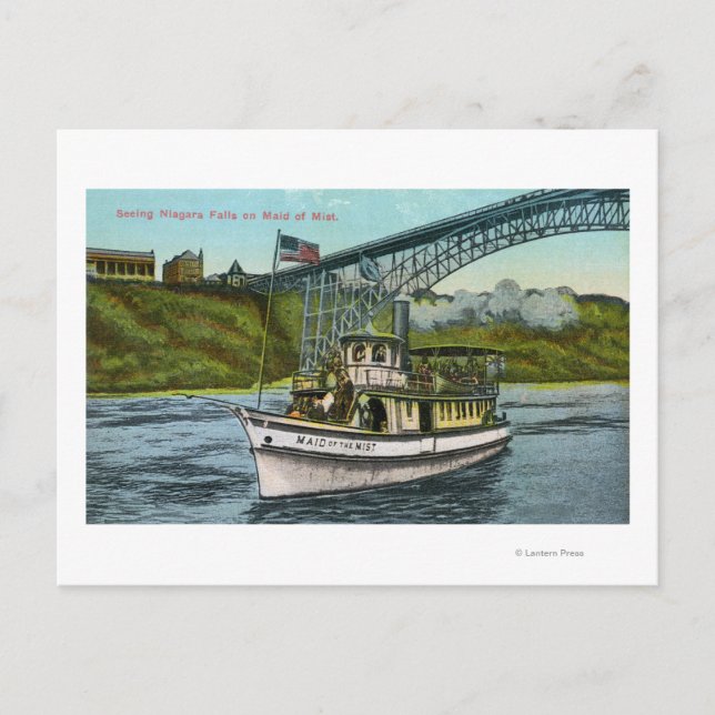 View of Maid of the Mist Boat 2 Postcard (Front)