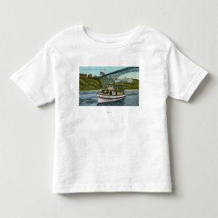 View of Maid of the Mist Boat 2 Toddler T-shirt