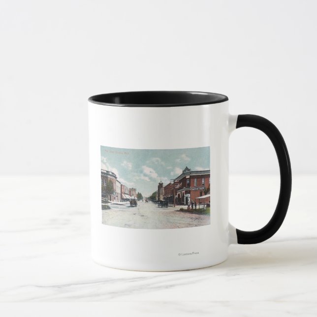 View of Main StreetDavison, MI Mug (Right)