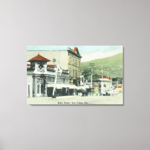 View of Main StreetLos Gatos, CA Canvas Print