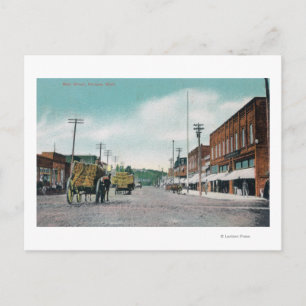 View of Main StreetPalouse, WA Postcard
