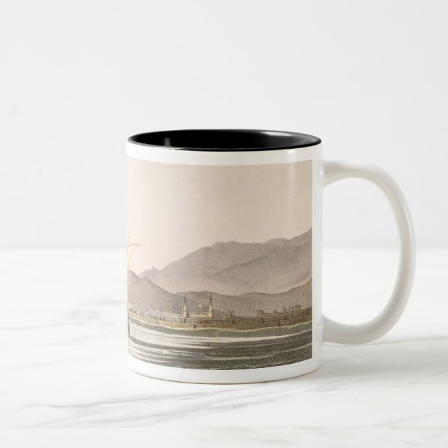 View of Manila, Philippines, 1826 Two-Tone Coffee Mug (Right)