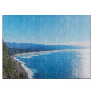 View of Manzanita Beach, Oregon Coast Cutting Board