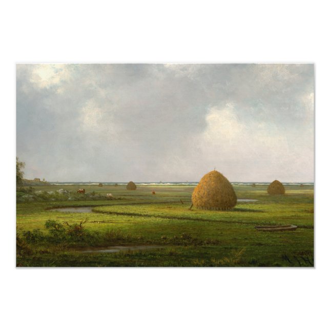View of Marshfield, 1876 by Martin Johnson Heade Photo Print (Front)