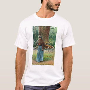 View of Mary of the Yosemite Natives Carrying T-Shirt