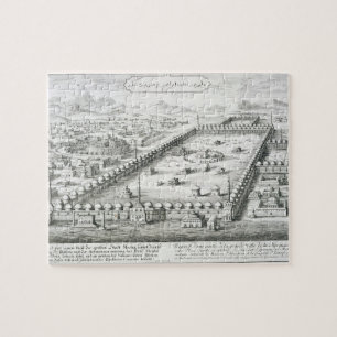 View of Mecca, from 'Entwurf einer historischen Ar Jigsaw Puzzle