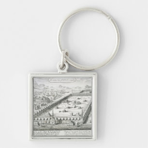 View of Mecca, from 'Entwurf einer historischen Ar Keychain