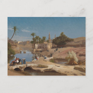 View of Medinet El-Fayoum Postcard