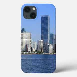 View of Miami Skyline iPhone 13 Case