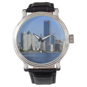 View of Miami Skyline Watch