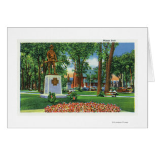 View of Monument at Wisner Park