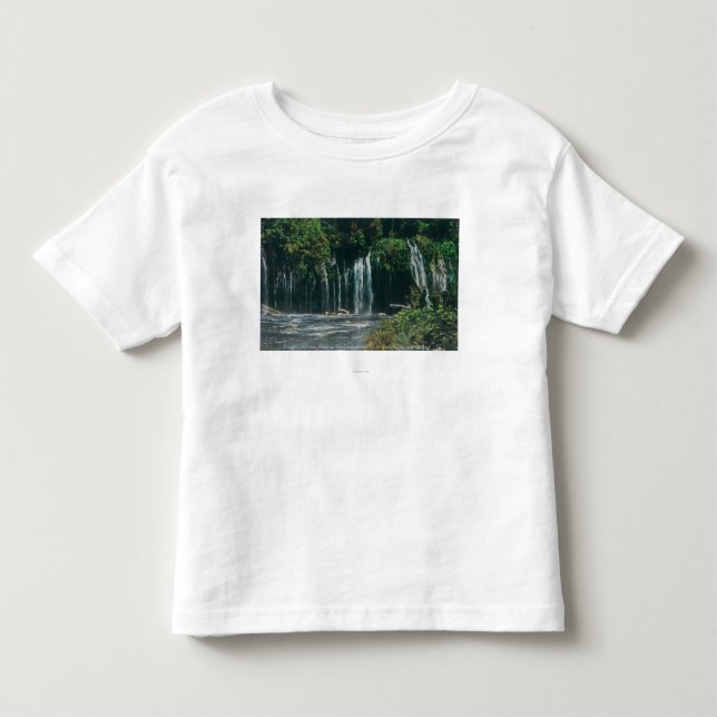 View of Mossbrae FallsShasta Springs, CA Toddler T-shirt (Front)