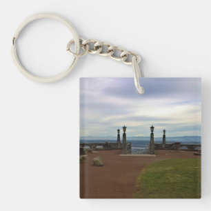 View of Mount St. Helens, Portland, Oregon Keychain