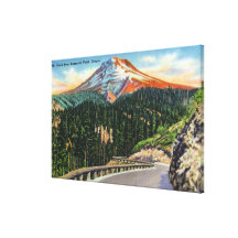 View of Mountain from Buzzards Point Canvas Print