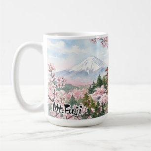 View of Mt. Fuji from Arakurayama Sengen Park Coffee Mug