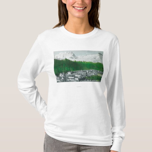 View of Mt Index and Mt Persis T-Shirt (Front)