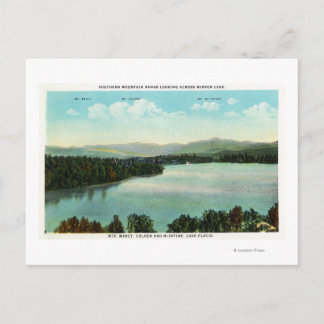 View of Mts. Marcy, Colden, and McIntyre Postcard