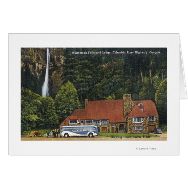View of Multnomah Falls Lodge (Front Horizontal)