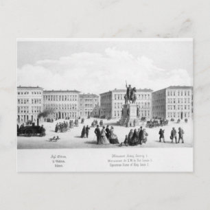View of Munich, 1869 Postcard