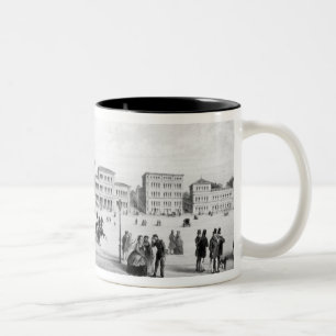 View of Munich, 1869 Two-Tone Coffee Mug
