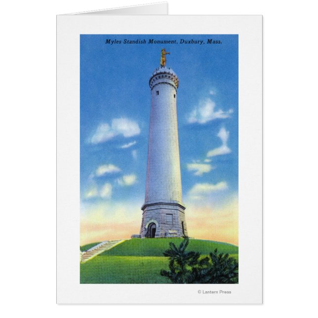 View of Myles Standish Monument (Front)