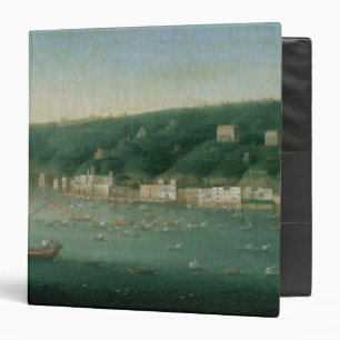 View of Naples from the east, 1730 Binder
