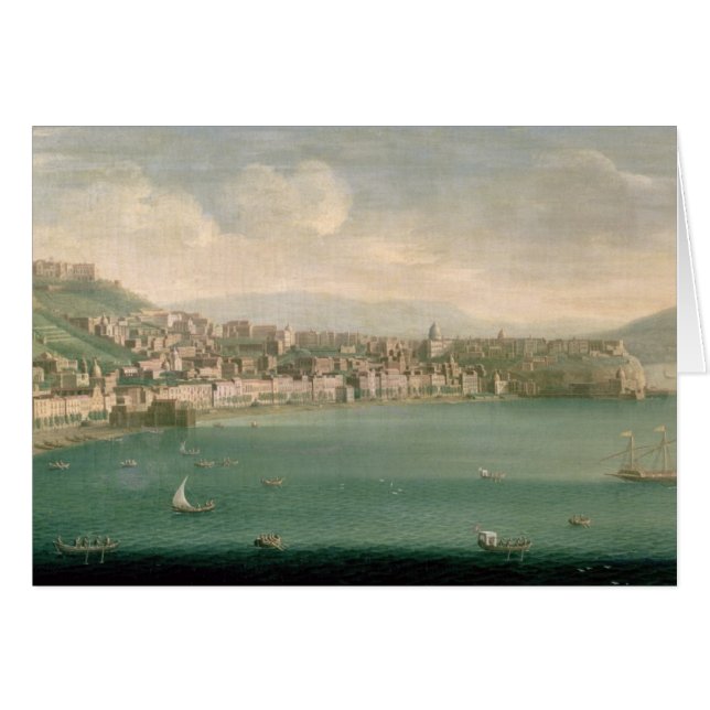 View of Naples from the west, 1730 (Front Horizontal)