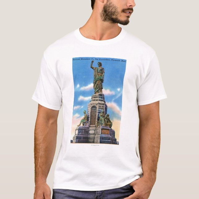 View of Nat'l Monument to US Forefathers T-Shirt (Front)