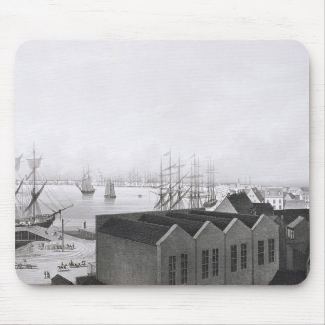 View of New Orleans taken from the Lower Cotton Pr Mouse Pad (Front)