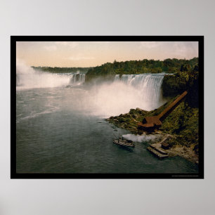 View of Niagara Falls 1898 Poster