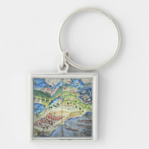View of Nice, from the 'Suleymanname' Keychain